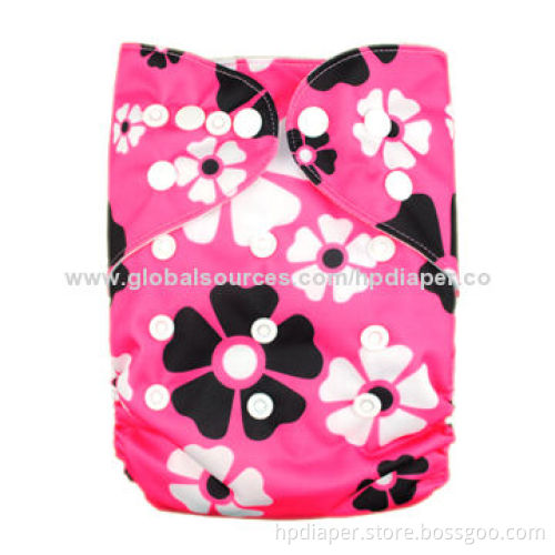 Cloth Nappy, No Nappy Rash and Waterproof PU Outer Layer